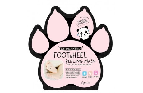 Soy una mascarilla para pies exfoliente coreana Foot & Heel Peeling Mask-Peeling de la marca ESFOLIO