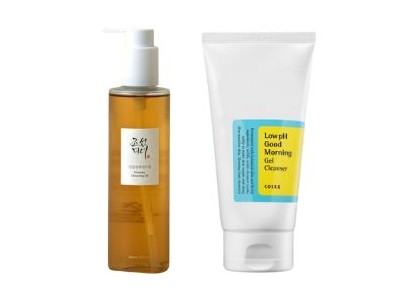 Pack de productos para doble limpieza coreana skincare piel grasa con descuento, comprar online