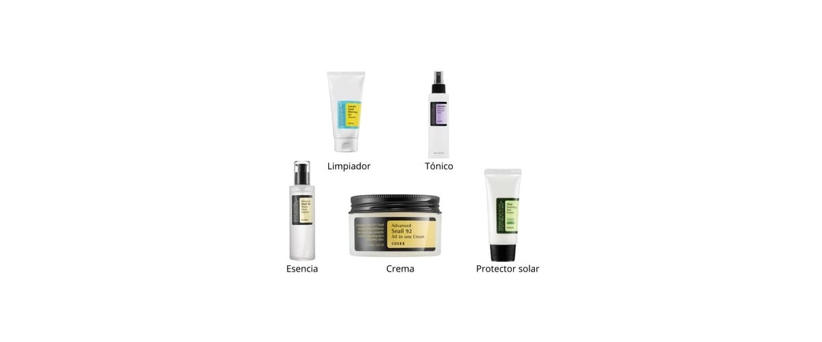 Rutina Cosrx productos para Skincare coreano. Comprar en tienda onlie michii cosmética coreana con descuento 10 %