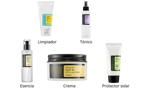 Rutina Cosrx productos para Skincare coreano. Comprar en tienda onlie michii cosmética coreana con descuento 10 %