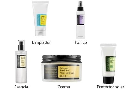 Rutina Cosrx productos para Skincare coreano. Comprar en tienda onlie michii cosmética coreana con descuento 10 %