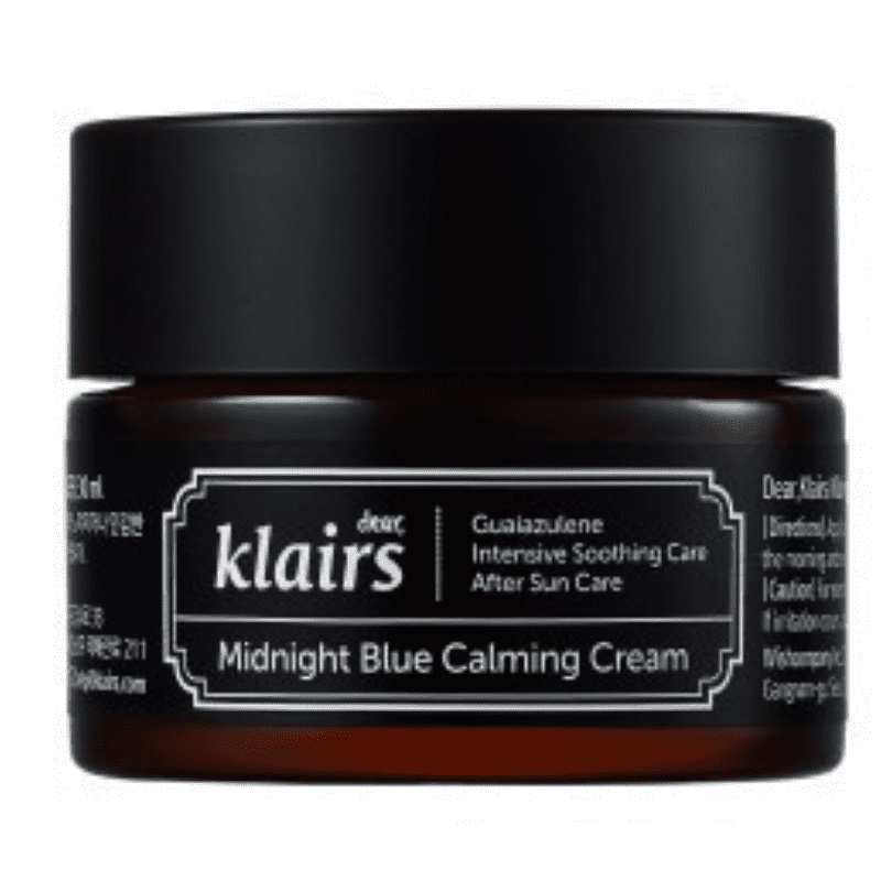 crema coreana con centetlla asiatica midnight blue calming cream klairs